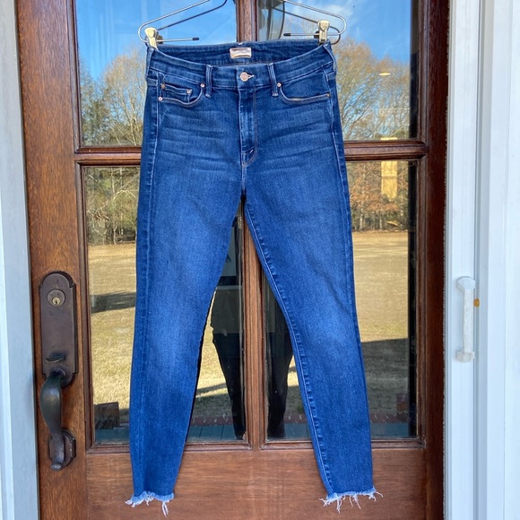 MOTHER Jeans!!  The Looker ankle fray Home Movies. Size 29 - Picture 2 of 9